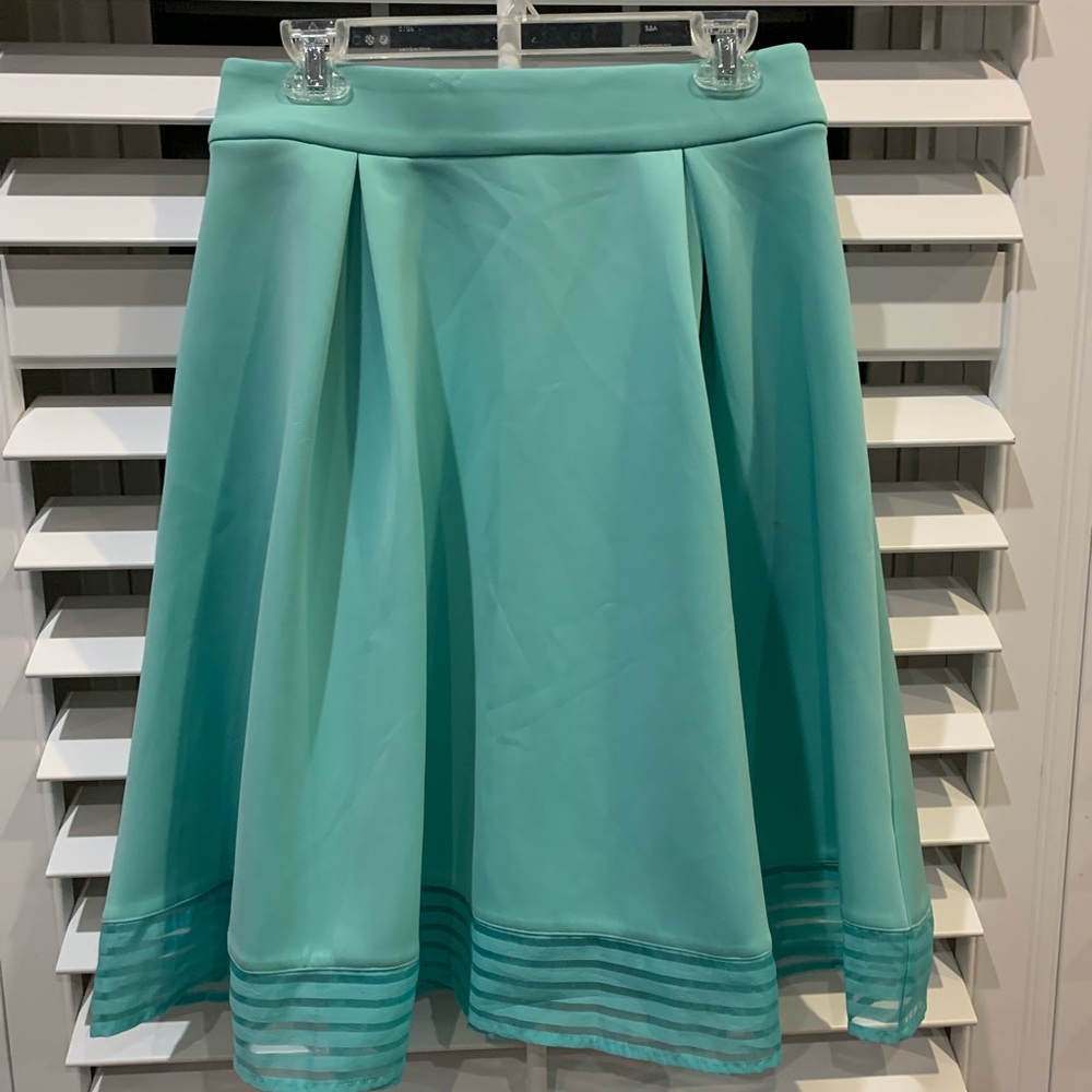 HYFVE Mint Green Scuba Skirt
